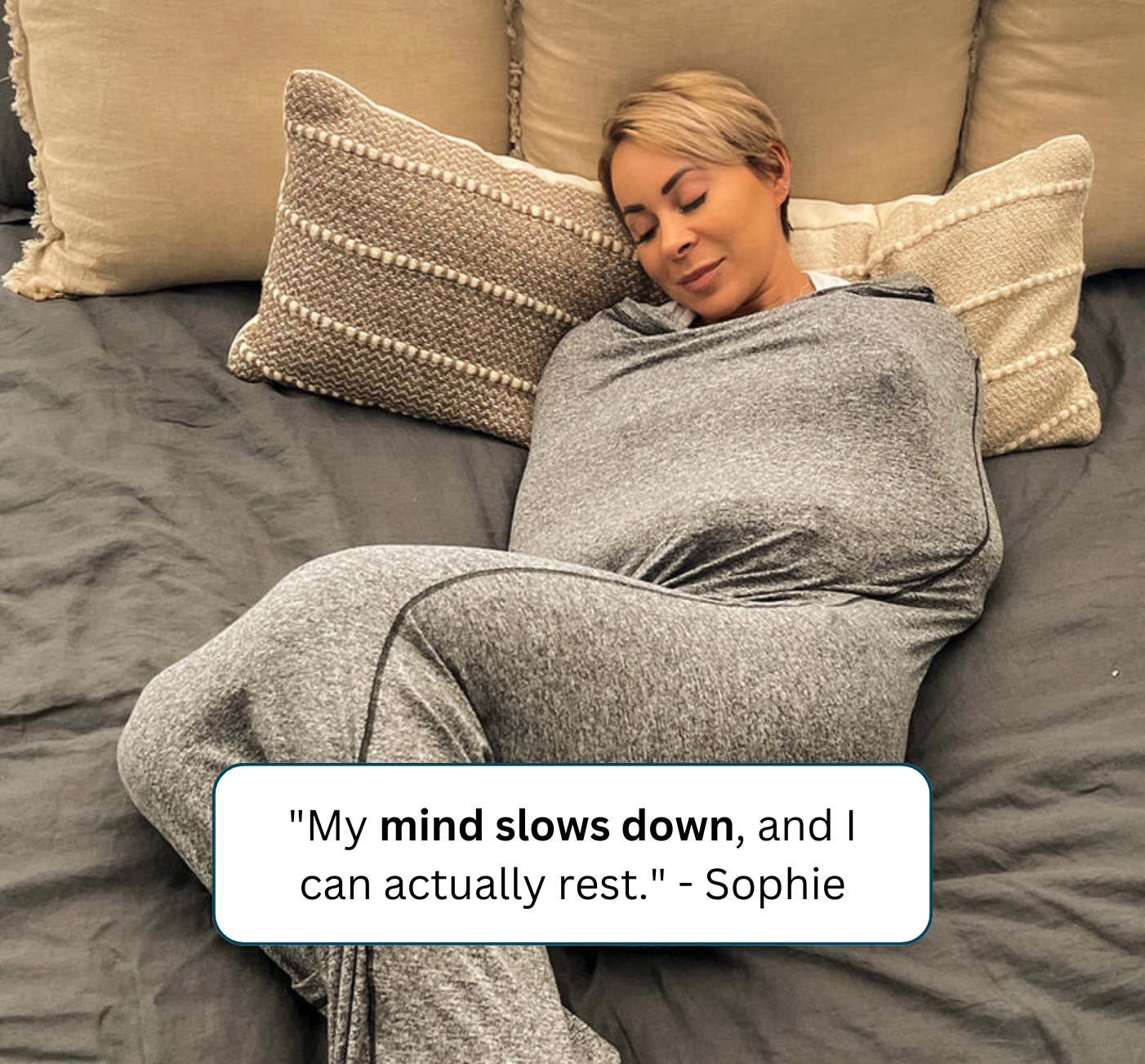 SPOIRO™ | Sleep Cocoon Blanket