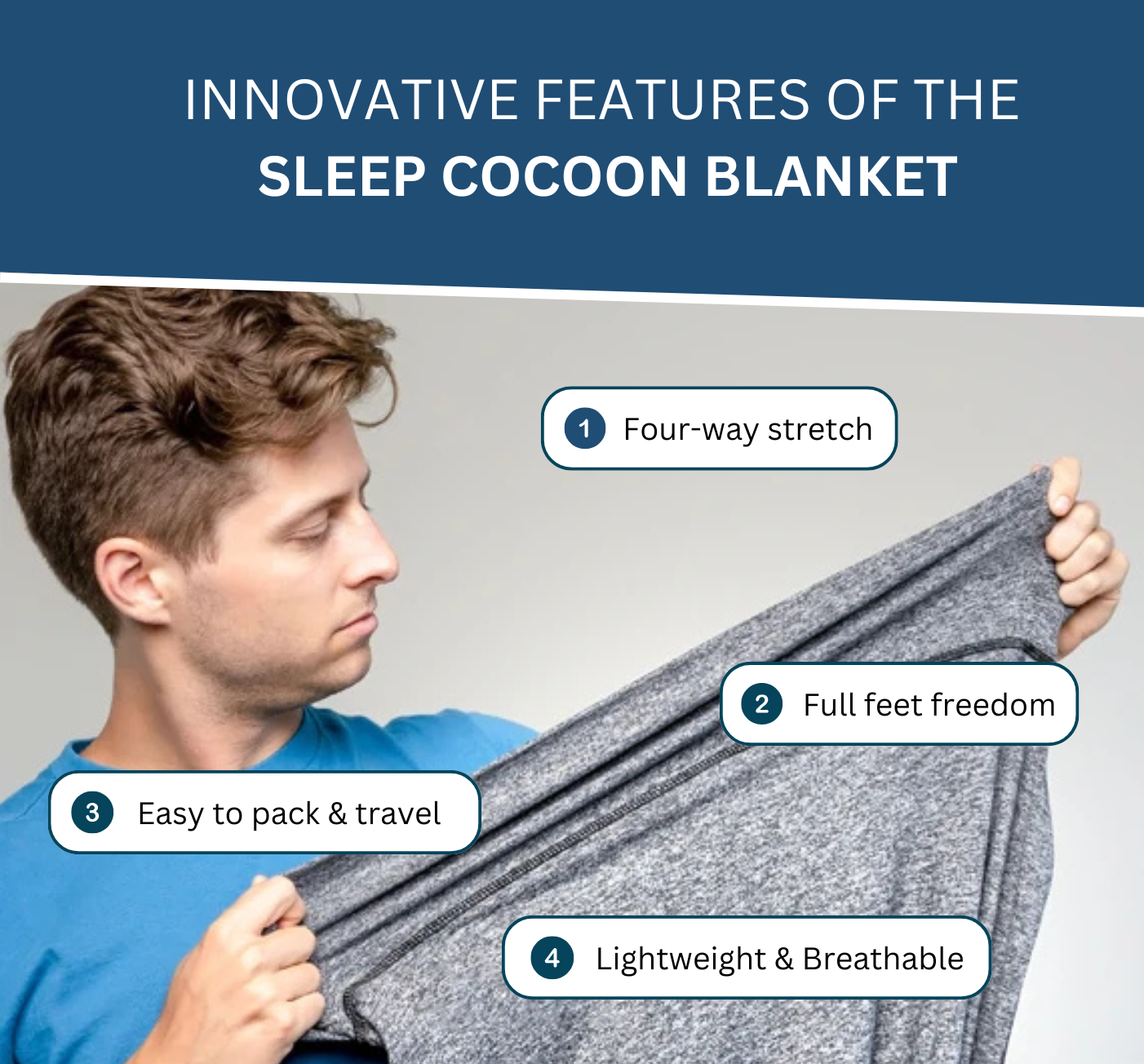 SPOIRO™ | Sleep Cocoon Blanket